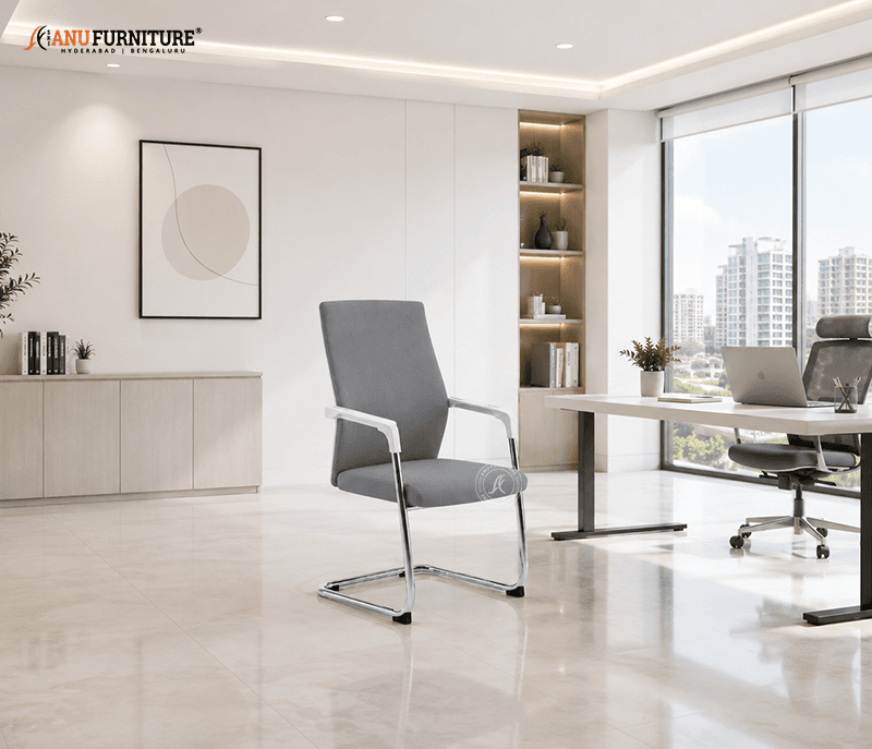 Cantilever Visitor Chair – image 1
