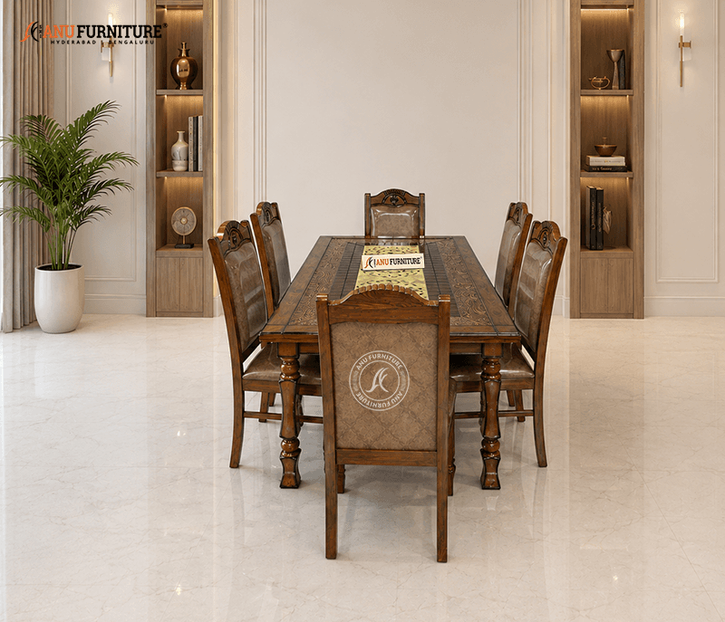 Taj model dining 6 seater – image 1