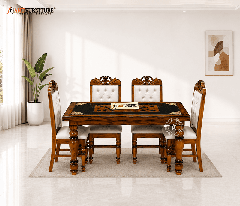 Sultan model dining 4 seater – image 1