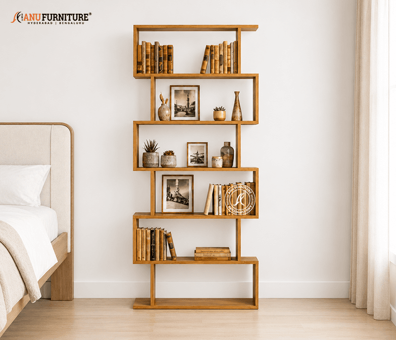 Zigzag Open Book Shelf – image 1
