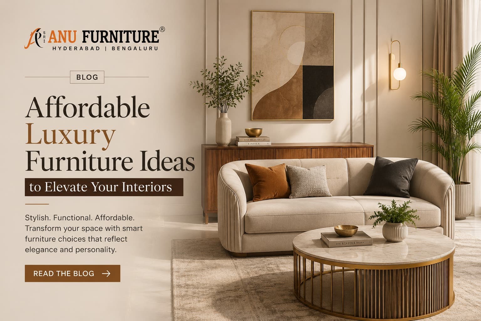 Affordable Luxury Furniture Ideas to Elevate Your Interiors