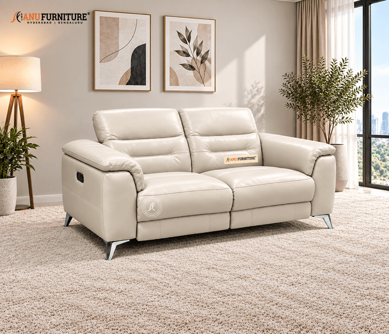 Ivory Luxe Recliner 2s – image 1