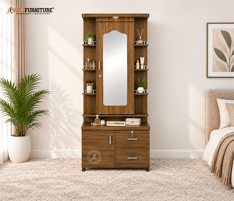 Double Side Shelf Dresser