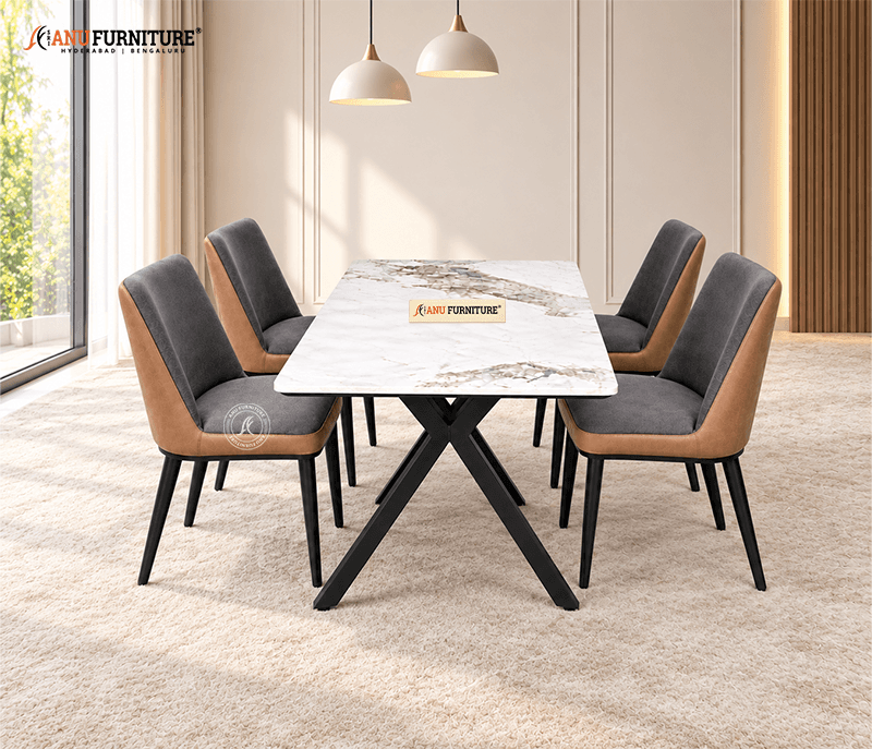 Onyx Blend Dining 4-Seater – image 1